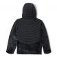 Black Columbia Kids' Powder Lite™ Novelty Hooded Jacket, with Hand pockets from O'Neills.
