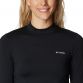 Black Columbia Women's Hike™ Performance Long Sleeve T-Shirt, with Mock neck from O'Neills.