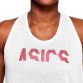 ASICS Women's Essential GPX Large Logo Tank Top White / Peach Petal