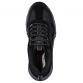 black Skechers men's trainers with water repellent leather from O'Neills.