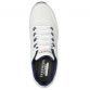 Men's White Skechers Uno 2 Trainers, with flexible rubber traction outsole from O'Neills.