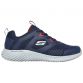navy Skechers men's runners in a slip on style perfect for training or walking, available @ O'Neills