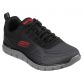 Black Skechers Men's Track - Ripkent Trainer with a flexible cushioning midsole from O'Neills