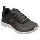 Green Skechers Men's Track - Ripkent Trainer with a flexible cushioning midsole from O'Neills