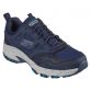 Men's Skechers Lace Up Trail Walking Shoes With Mesh Upper and Speckled Midsole Navy and Grey from O'Neills.