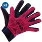 Pink GAA gloves with Velcro strap fastening and latex palm by O’Neills.