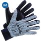 Sky GAA gloves with Velcro strap fastening and latex palm by O’Neills.
