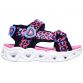 Skechers Kids' S Lights: Heart Lights - Savvy Cat Infant Sandals Hot Pink / Blue