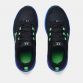 Black/Blue/Green Under Armour Kids' Assert 9 GS Running Shoes from O'Neills.