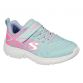 Blue and Pink Go Run 650 Fierce Flash PS Trainers in a slip on style with stretch laces from O'Neills