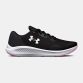Black Under Armour Kids' Charged Pursuit 3 Running Shoes GS from O'Neills.