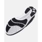 Women's black and white Under Armour charged breeze 2 laced running shoes from O'Neills.