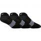 ASICS Men's 3 Pack Lyte Socks Black