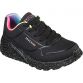 black Skechers kids' runners with a memory foam insole from O'Neills