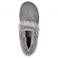 grey Skechers women's soft slippers with a memory foam footbed from O'Neills
