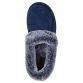 navy Skechers women's soft slippers with a memory foam footbed from O'Neills