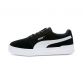 black and white Puma women's sport style shoes with a lace closure and suede upper from O'Neills