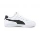 white and black Puma men's trainers with a low boot profile from O'Neills
