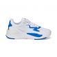 Kids' white and blue lace Puma trainers from O'Neills.