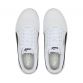 Women's White Puma Carina 2.0 Sneakers, with rubber midsole and outsole from O'Neills.
