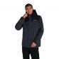 Grey and Black men's Berghaus Hillwalker Interactive Jacket with hood from O'Neills.