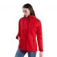 Red Women's Berghaus Deluge Pro Waterproof jacket with adjustable hood and zipped pockets from O'Neills.
