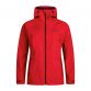 Red Women's Berghaus Deluge Pro Waterproof jacket with an adjustable hood and adjustable cuffs from O'Neills.