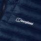 Navy men's Berghaus Seral Insulated jacket with silver logo from O'Neills.