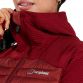 Women's Red Berghaus Nula Hybrid Insulated Jacket, with soft chin guard from O'Neills.