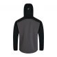 Men's Grey and Black Berghaus Gyber Fleece Jacket, with a snug fitting hood from O'Neills.