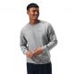 Grey Berghaus Men's Logo Crew Jumper, with ribbed cuffs and hem from O'Neills.