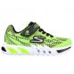 Kids' Green Skechers Flex-Glow Elite - Vorlo PS Trainers, with on/off light switch from O'Neills.
