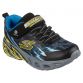 Black Kid's Skechers Light Storm 2.0 PS Trainers with a lightening print graphic and light up midsole from O'Neills