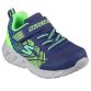 Navy and Green Kids' Skechers Magna-Lights Infant Trainers from O'Neill's.
