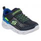 Navy Kid's Skechers Twisty Brights - Novlo PS slip on runner with a light up midsole from O'Neills