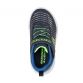 Kids' Skechers Lace Up Trainers With Velcro Strap and Light Up Midsole Navy and Blue from O'Neills.