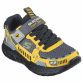 Blue Kids' Skech Tracks Trainers with Velcro strap and S logo from O'Neills.