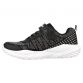 Kids' Black Skechers Nitro Sprint - Karvo PS Trainers, with a 1-inch heel from O'Neills.