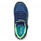 Kids' Skechers Lace Up Water Repellent Trainers With Velcro Strap Navy white and lime from O'Neills.