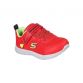 Kids' Red Skechers Comfy Flex - Mini Trainers, with shock-absorbing supportive midsole from O'Neills.
