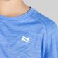 Blue Kids’ Sports T-Shirt with crew neck and short sleeves by O’Neills.