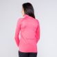 Pink Women's Madison Brushed Half Zip Top with Zip security pocket on the back from O'Neills.