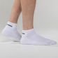 White Black Cushioned Low Trainer Socks 3 Pack with O’Neills branding.