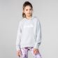 Grey girls fleece pullover hoodie with O’Neills logo on the chest by O'Neills.