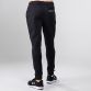 Men's Black Fleece Skinny Tracksuit Bottoms with two side pockets, cuffed bottoms and O’Neills branding on the left leg.