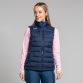 Navy Women’s Ash Lightweight Padded Gilet with zip pockets by O’Neills. 