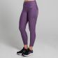 Purple women’s 7/8 workout leggings with mesh side pockets by O’Neills.