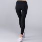 Women's Black Sports Leggings with colour O’Neills branding on the lower leg and hidden pocket in the waistband.