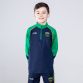 Marine boys Aidan Éire brushed half zip top with Éire crest on the left chest from O’Neills.