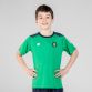 Green Kids’ T-Shirt with Ireland crest and retro O’Neills branding by O’Neills. 